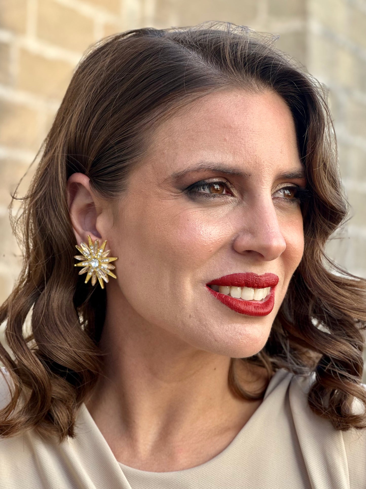 Pendientes Estrella Dorado