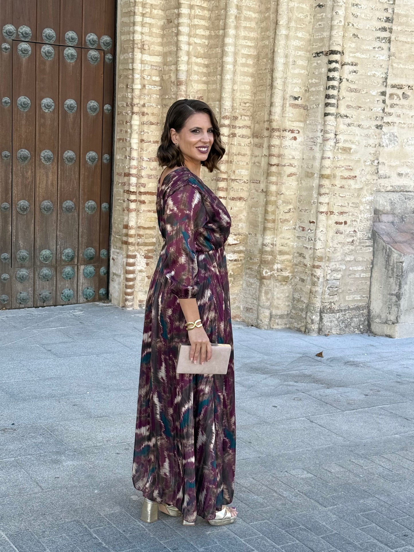 Vestido Olivia Buganvilla