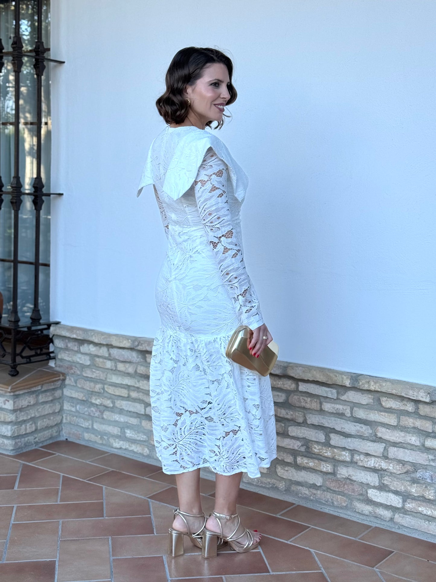 Vestido Encaje Blanco