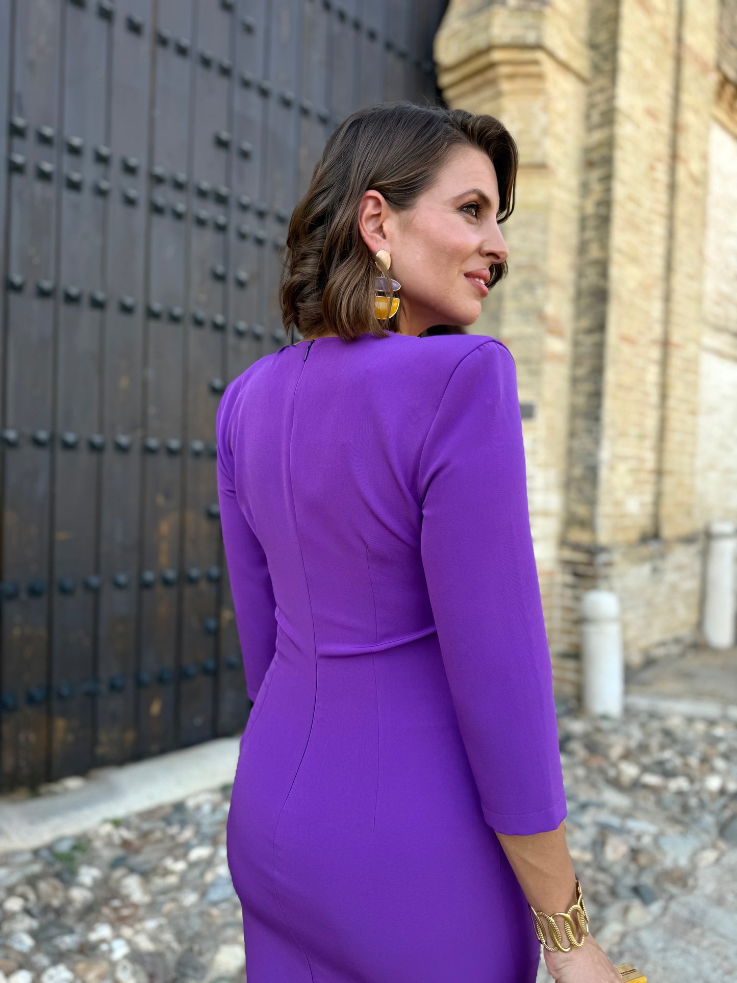 Vestido Selene Morado