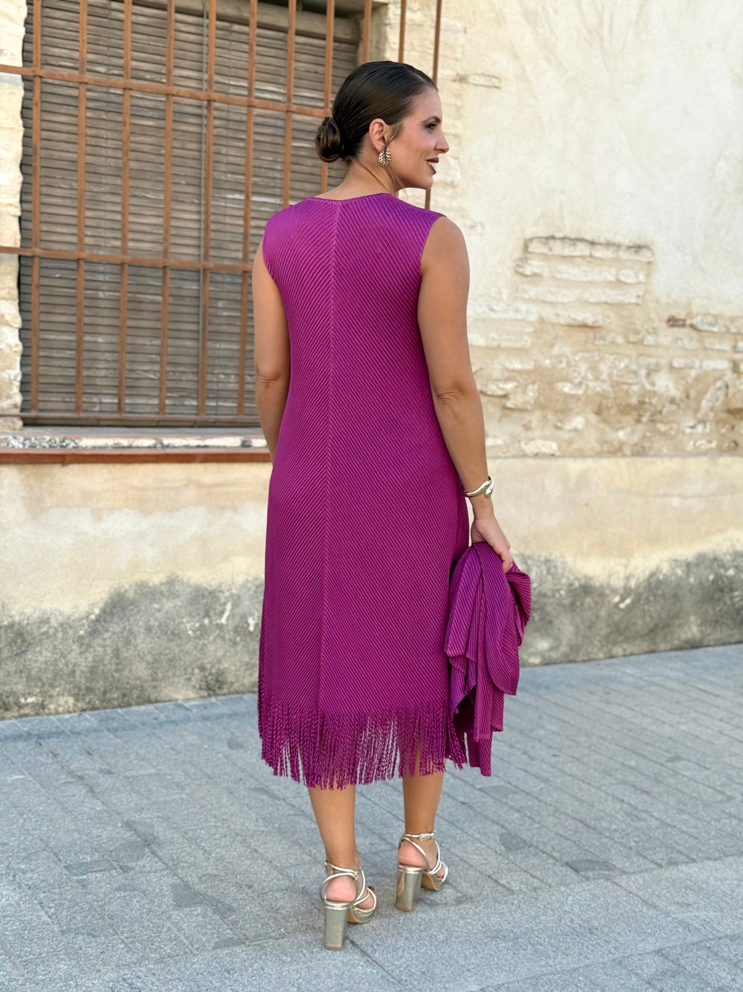 Vestido + Chaqueta Sandra Buganvilla