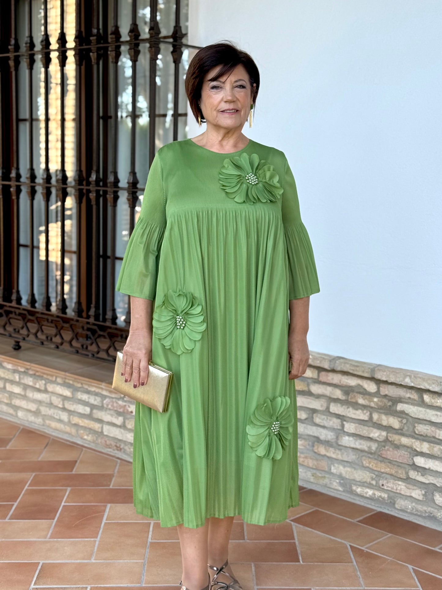 Vestido Magnolia Verde