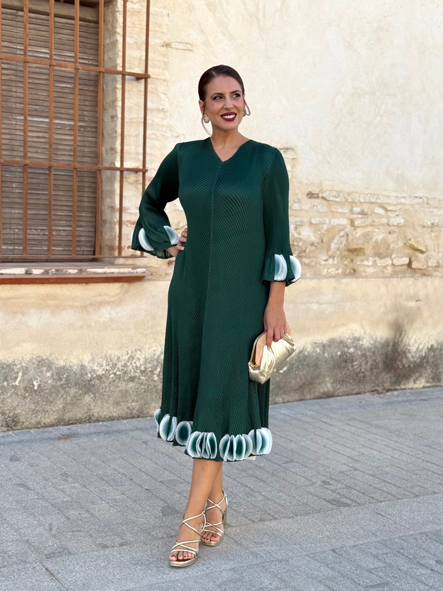 Vestido Alenza Verde