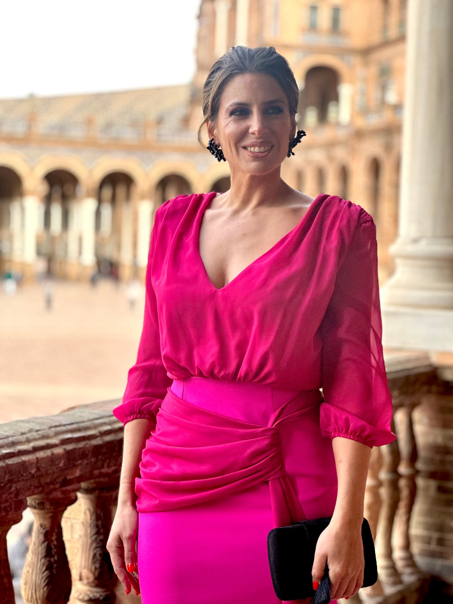 Vestido Zuheros Buganvilla