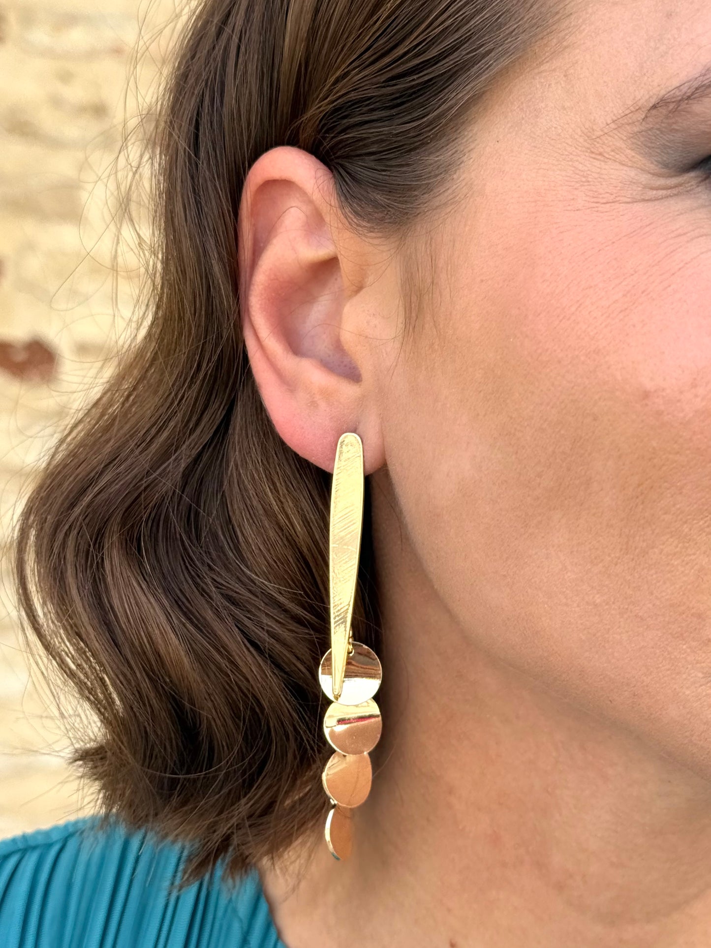 Pendientes Clima Dorado