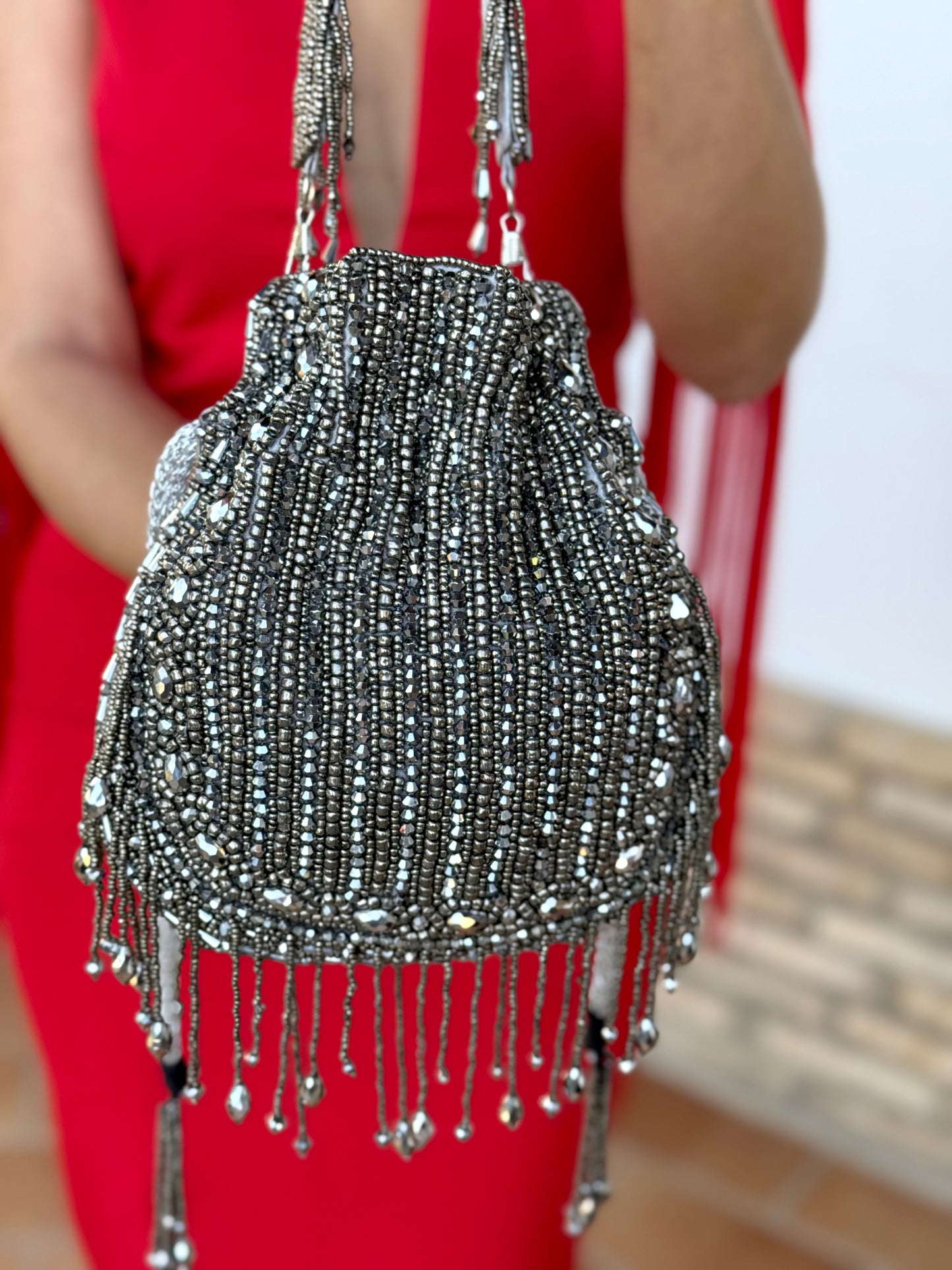 Limosnera Imperia Plateada