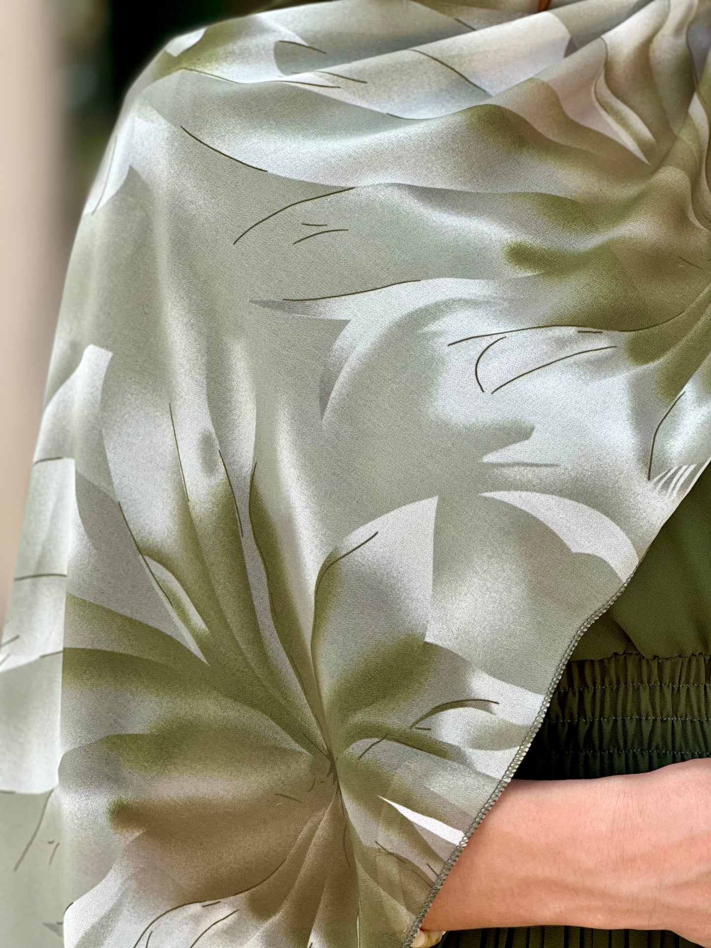 Capa Estampada Verde