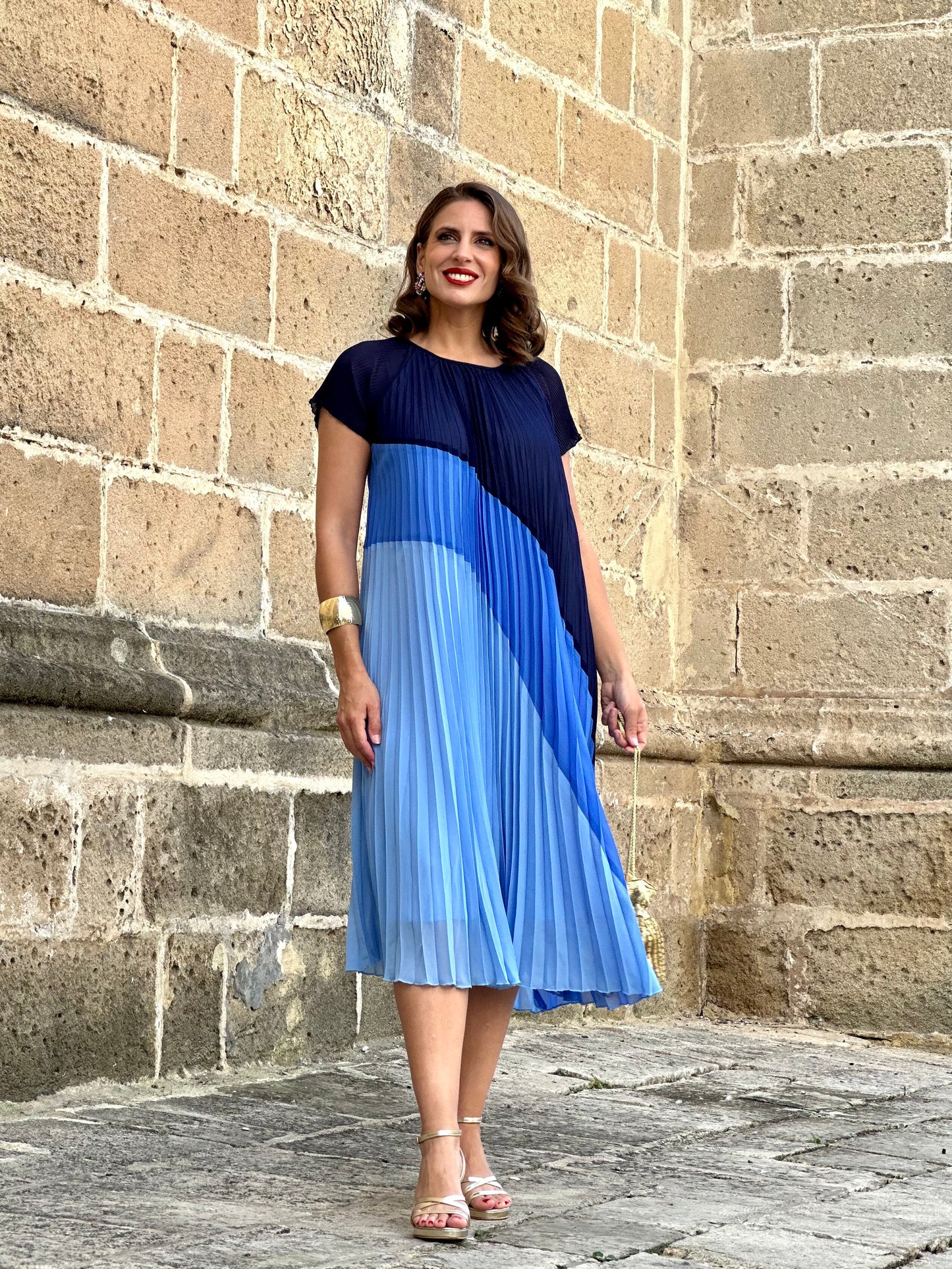 Vestido Mística Azul