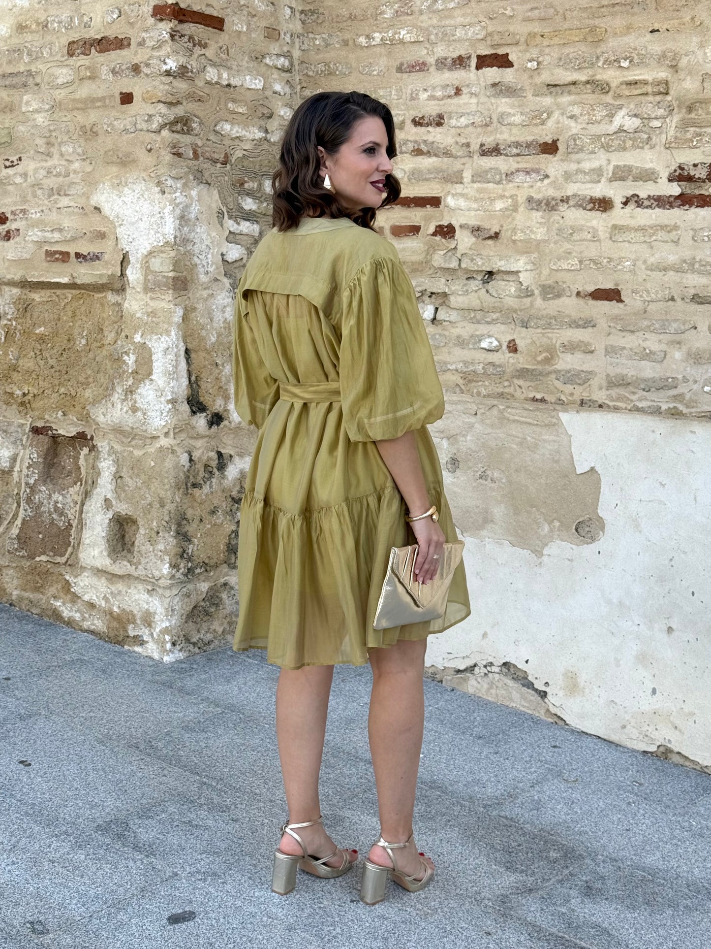 Vestido Mallorca Verde Postacho