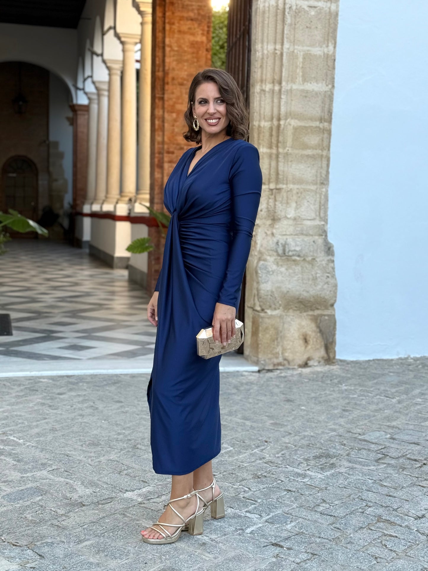 Vestido Galena Marino