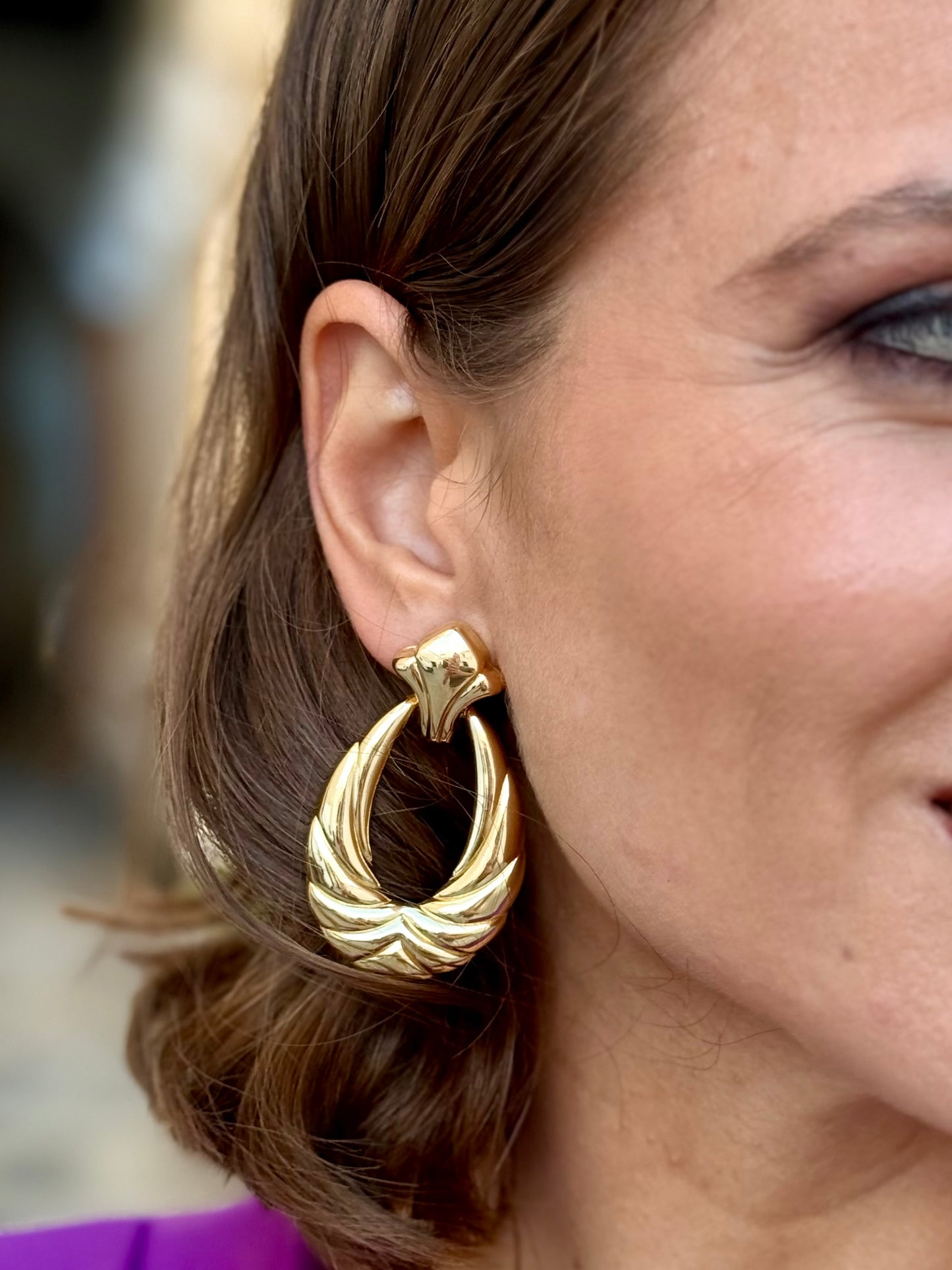 Pendientes Silvia Dorados