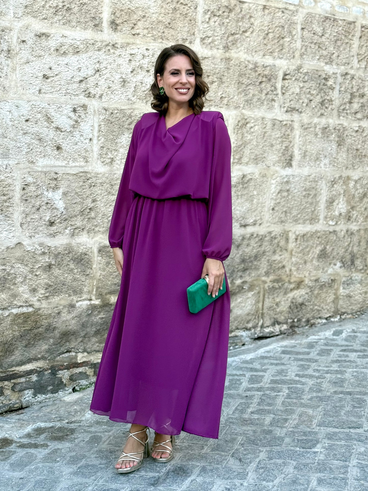 Vestido Miriam Buganvilla