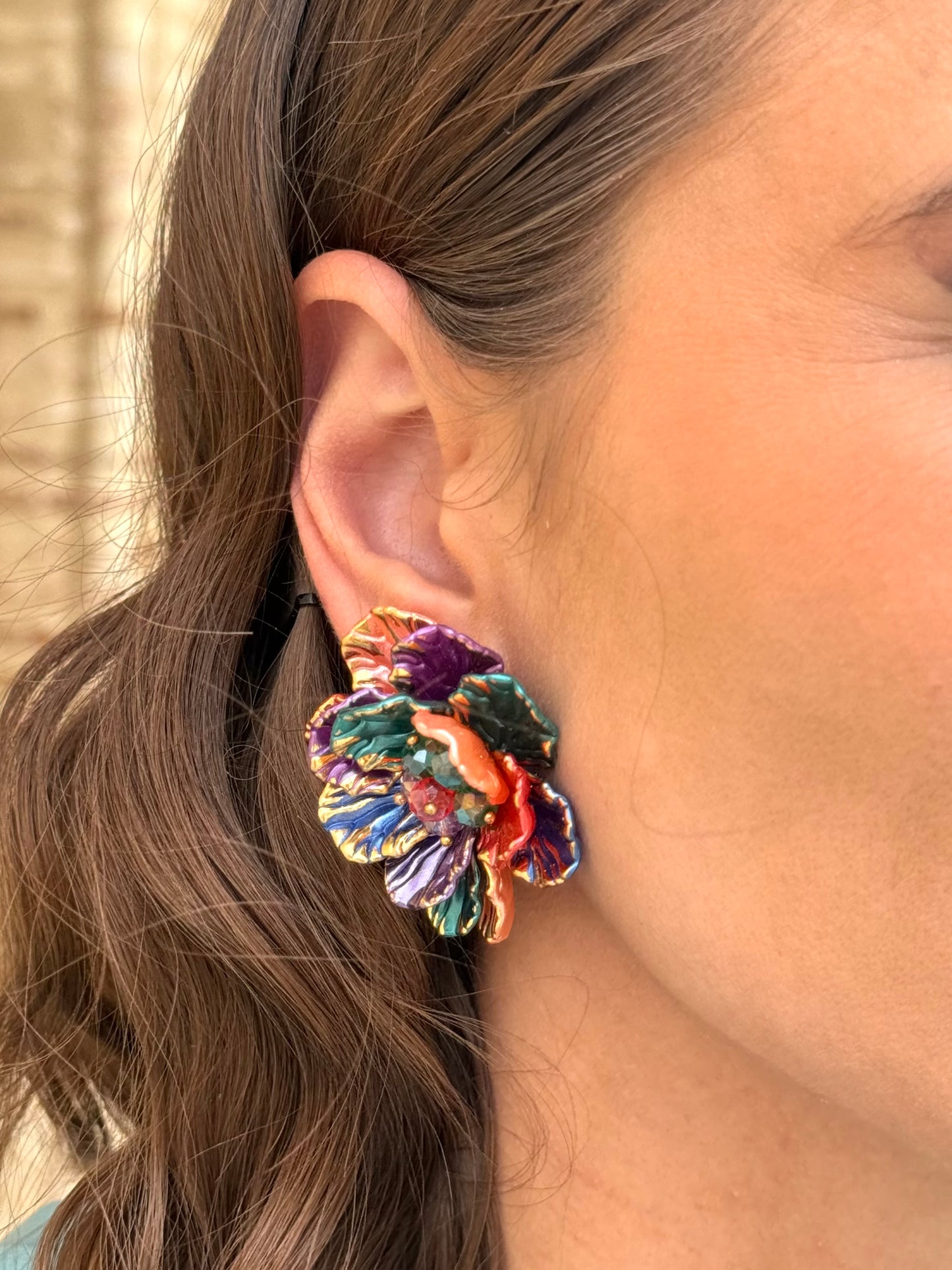 Pendientes Canarias Multicolor