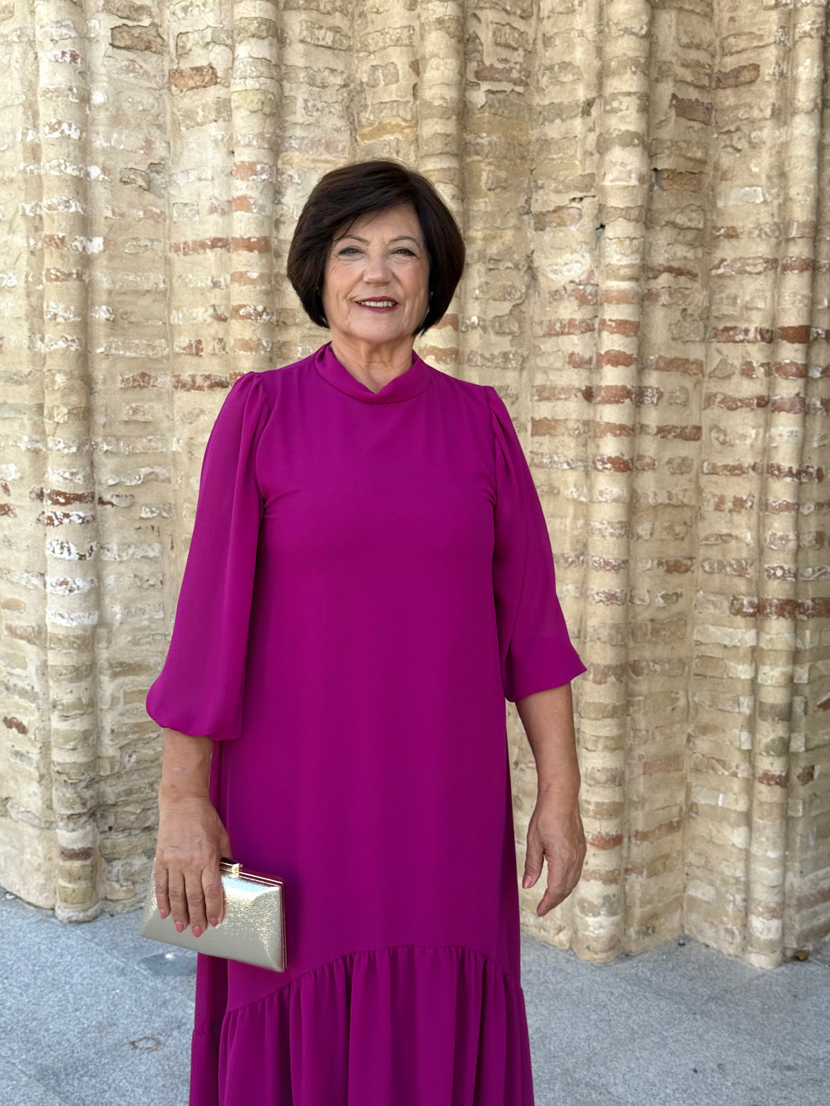 Vestido Amalia Buganvilla