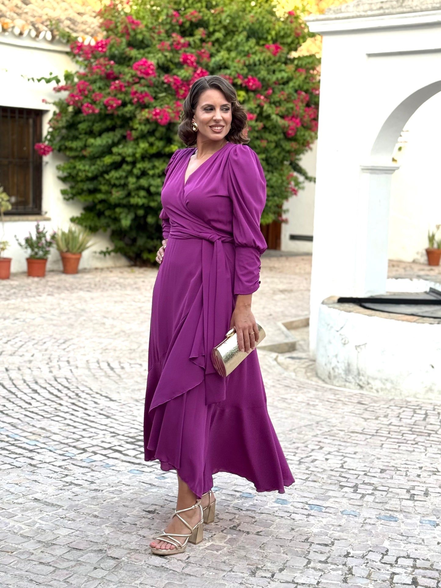 Vestido Isabela Buganvilla