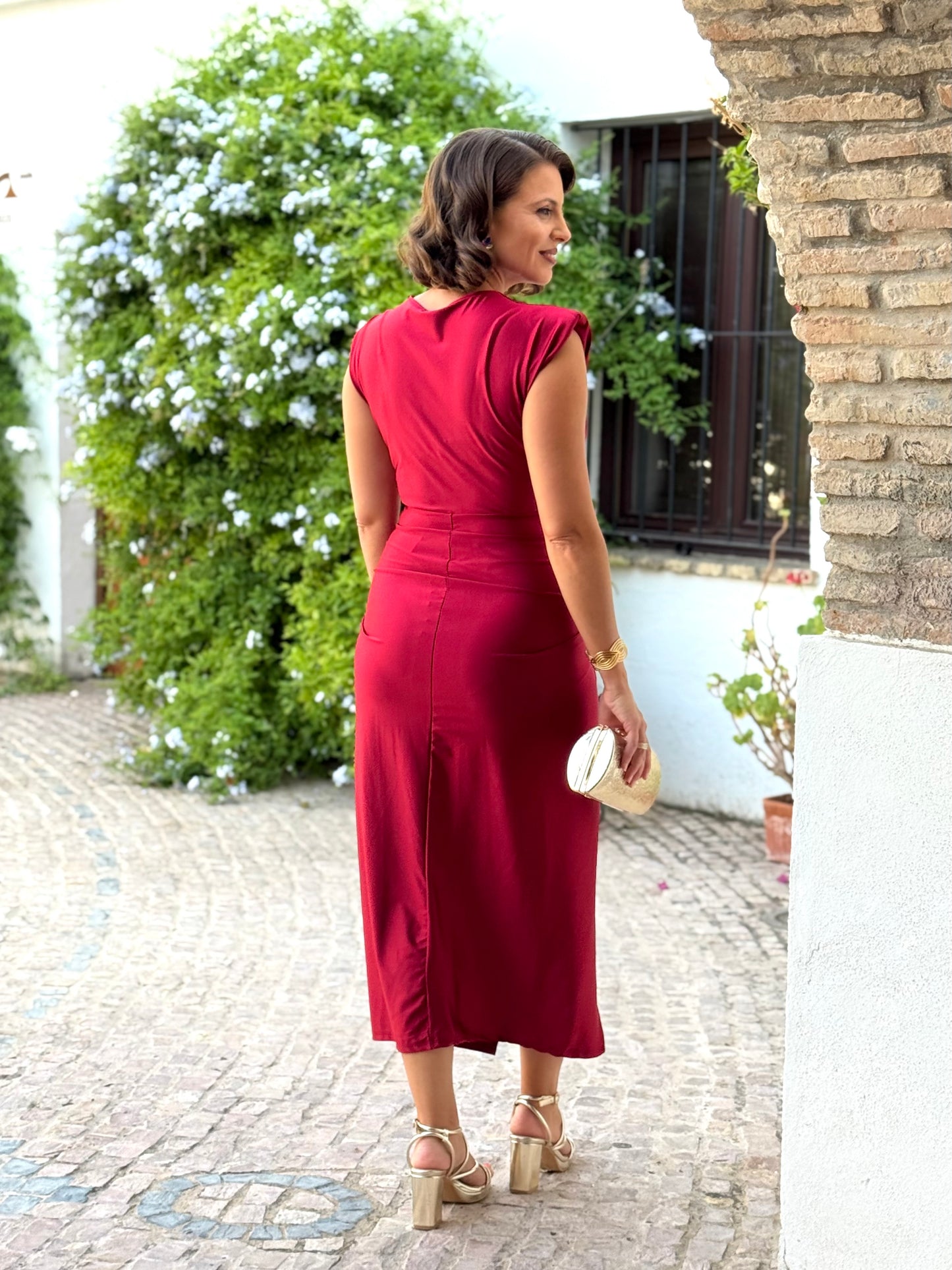 Vestido Perla Granate