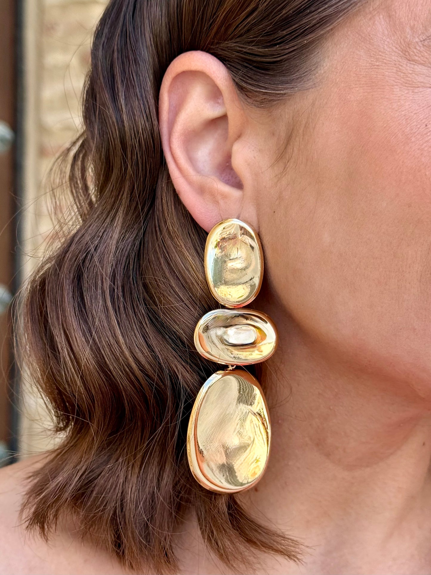 Pendientes Sauce Dorado