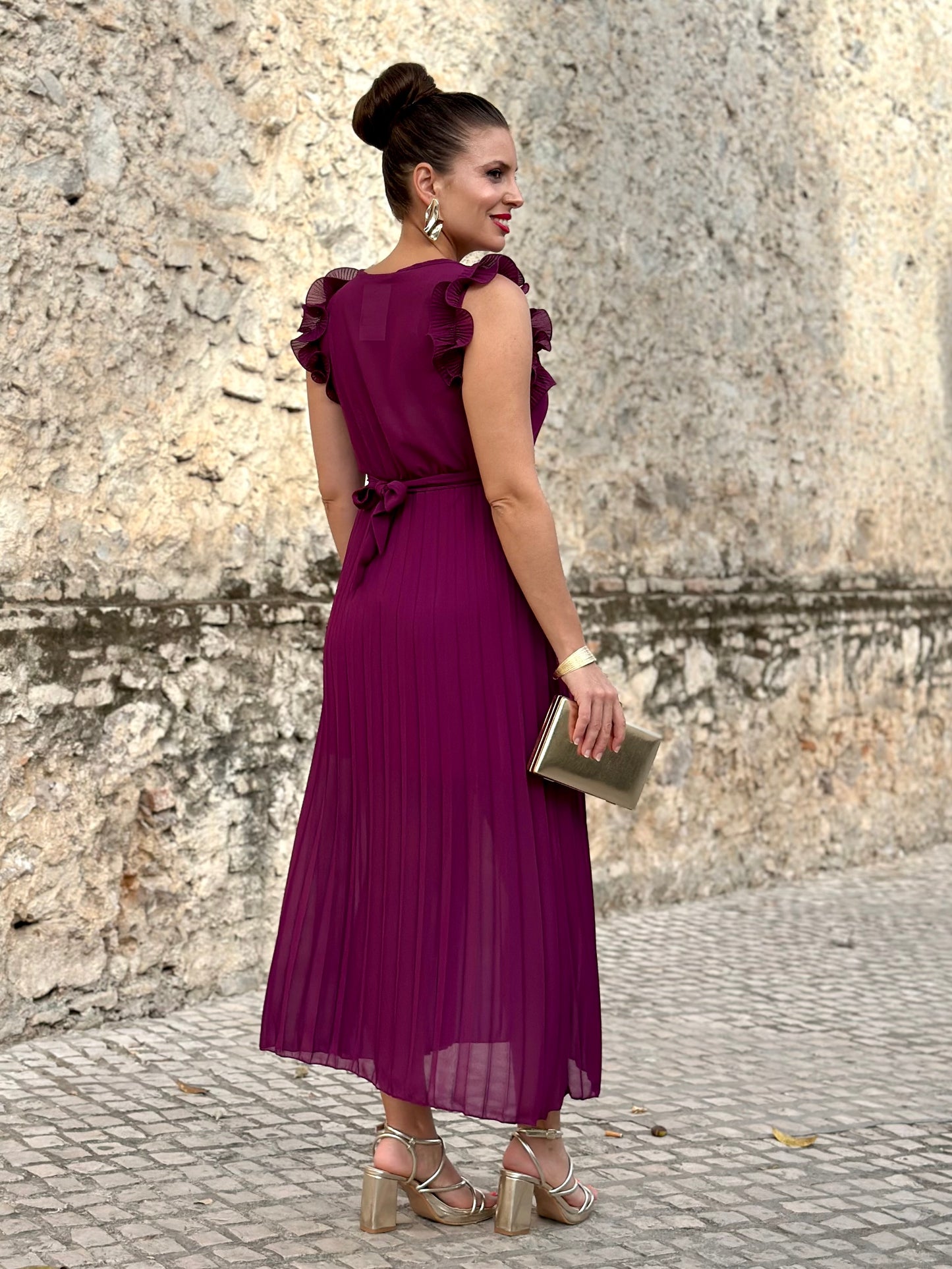 Vestido Alborada Buganvilla