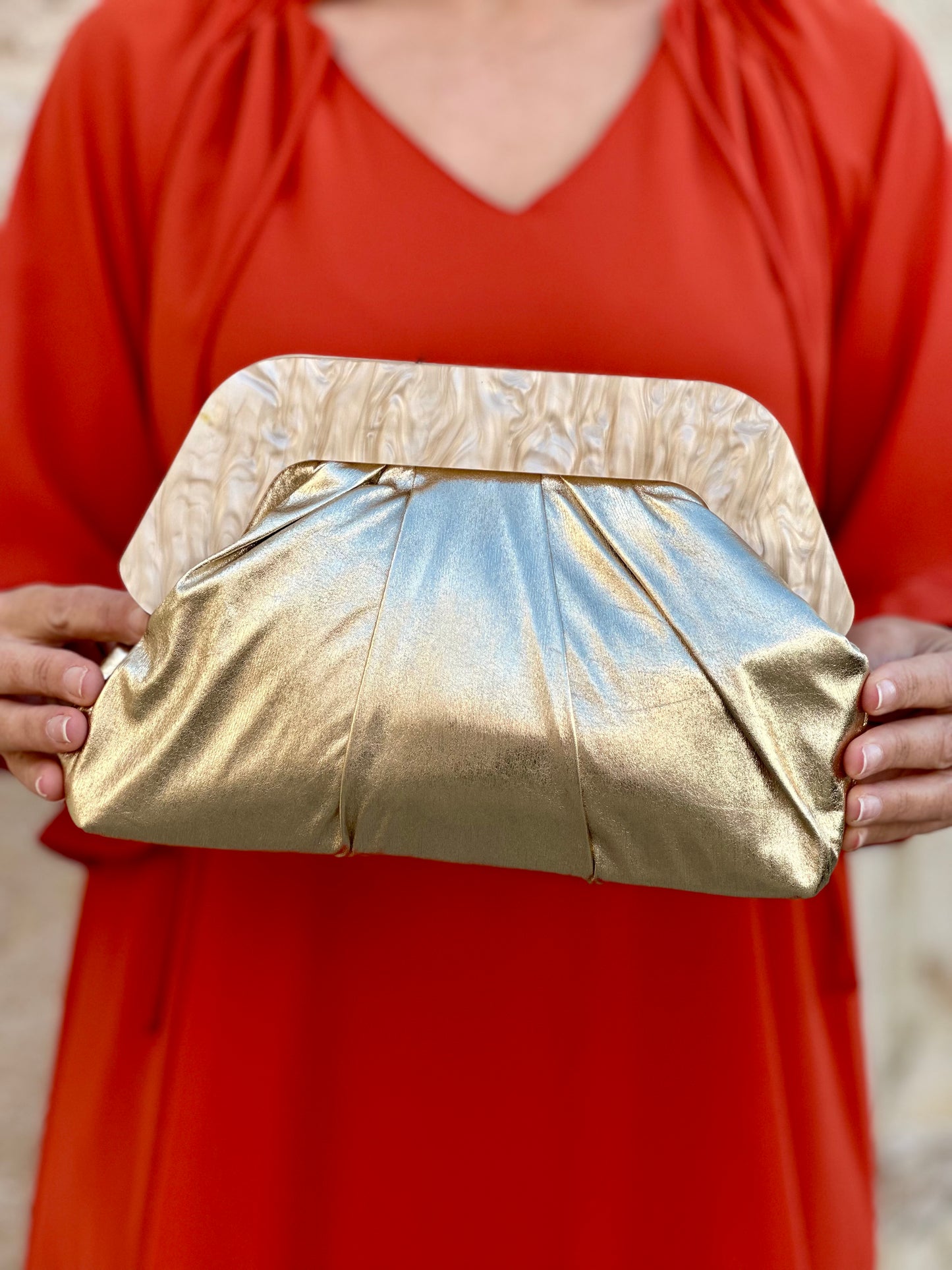 Bolso Pilar Dorado
