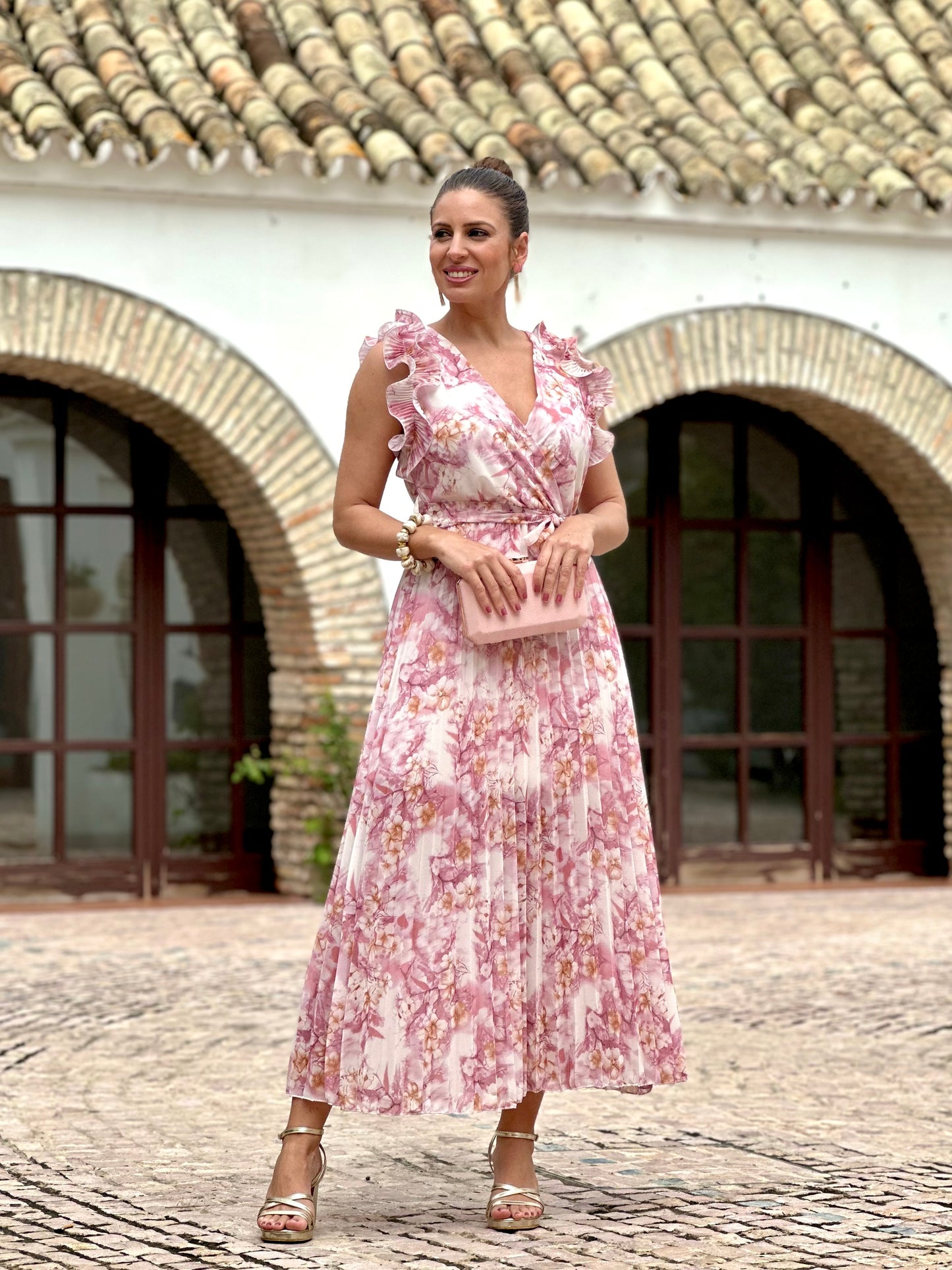 Vestido Luz Rosa