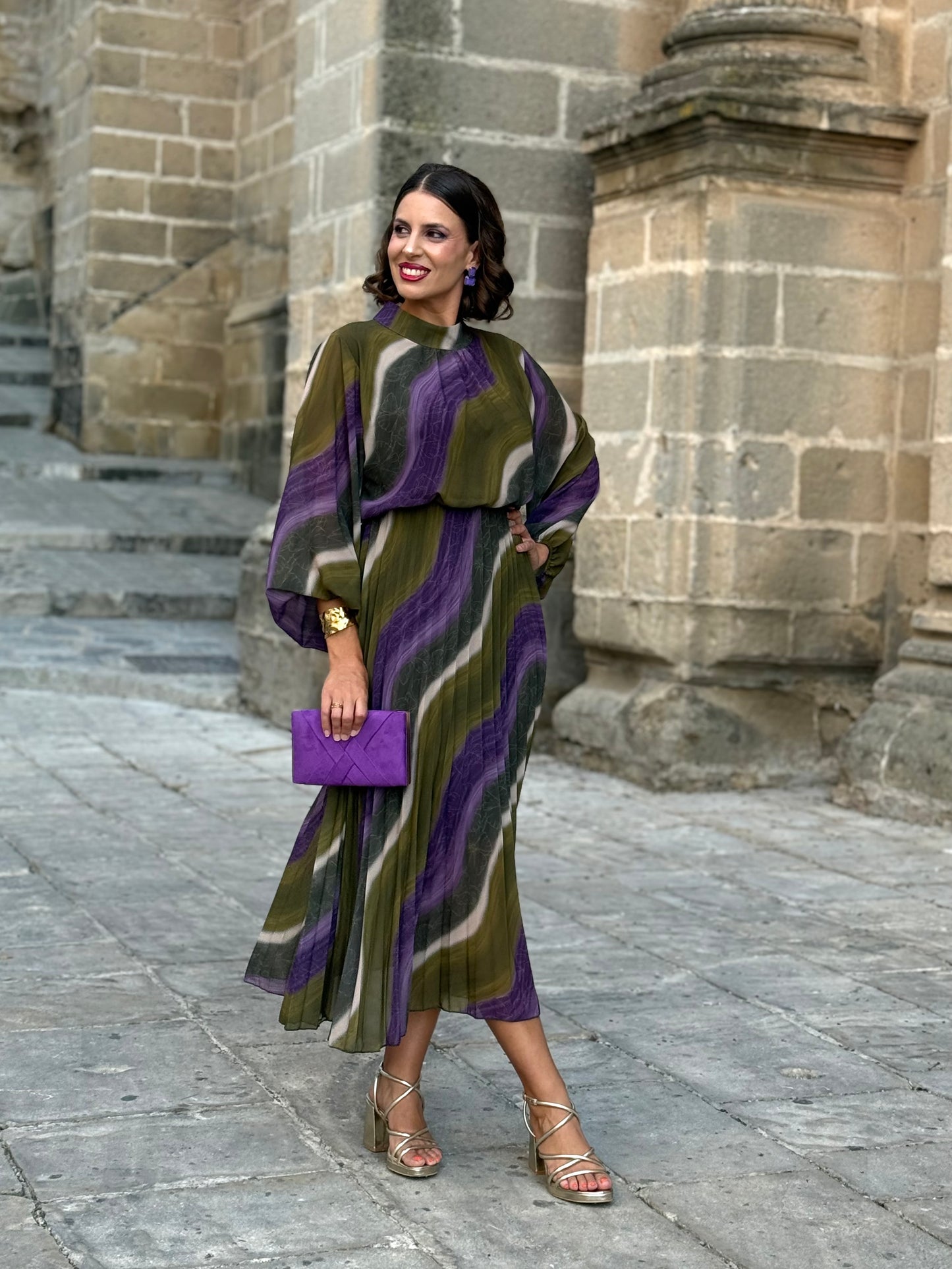 Vestido Horizonte Verde