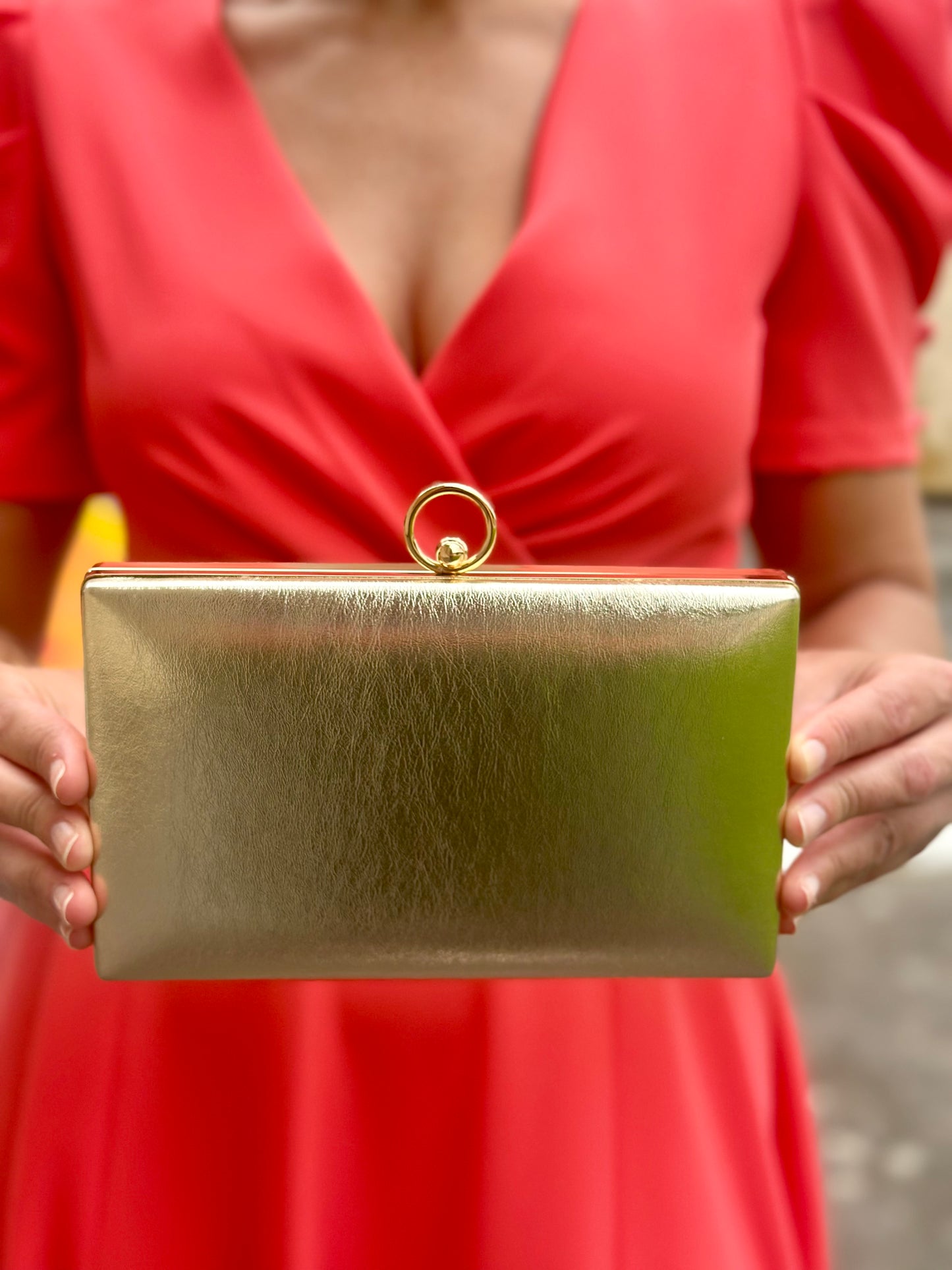 Bolso Maggie Dorado