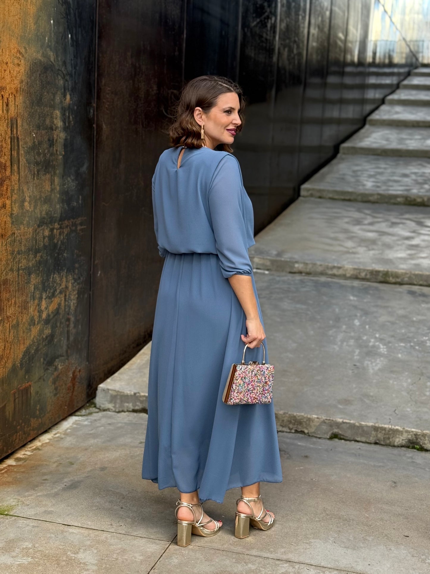Vestido Miriam Azul Jeans
