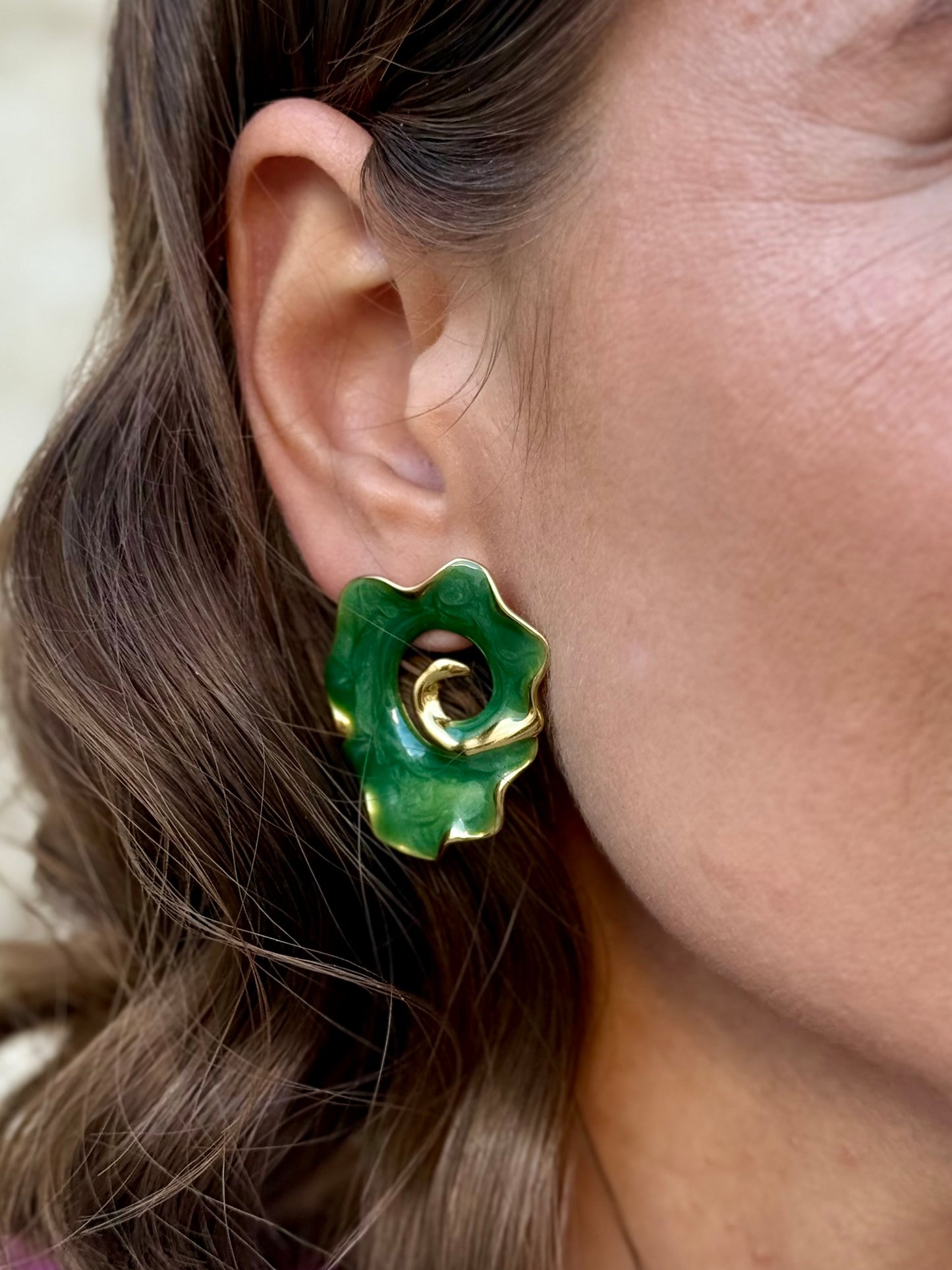 Pendientes Linda Verde