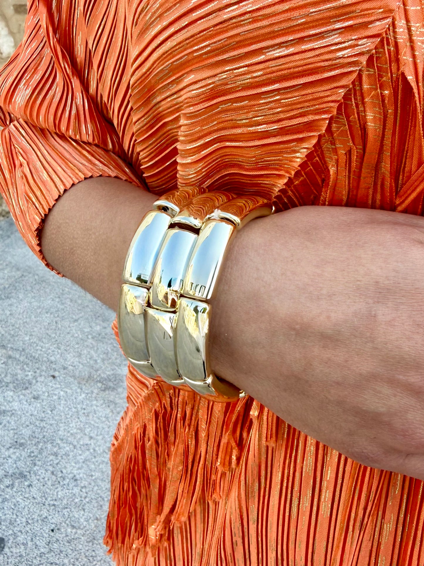 Pulsera Leo Dorada