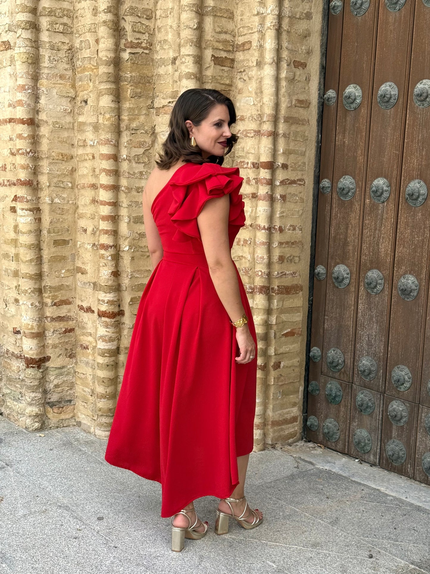 Vestido Nayara Rojo