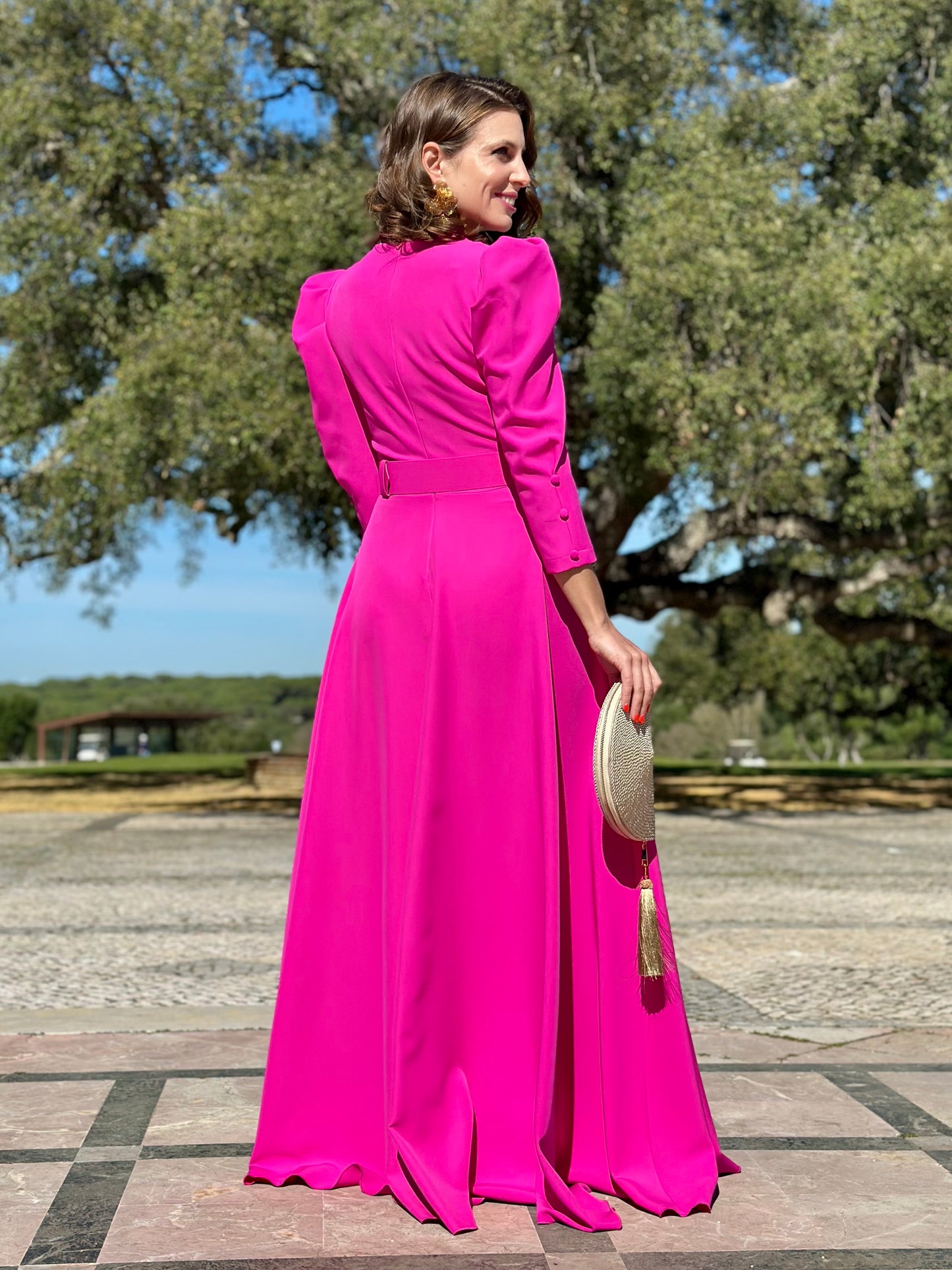 Vestido Chipiona Buganvilla