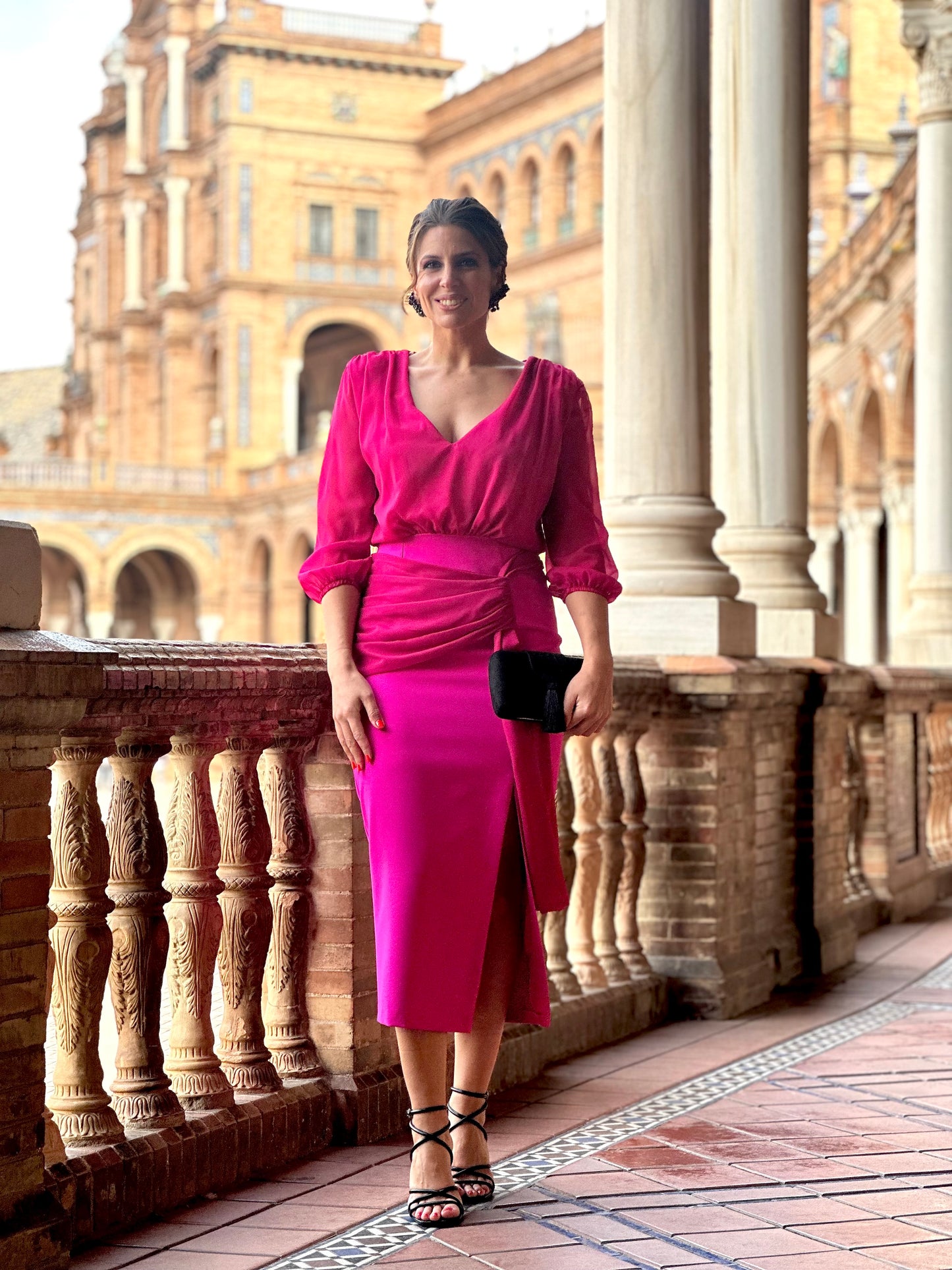 Vestido Zuheros Buganvilla