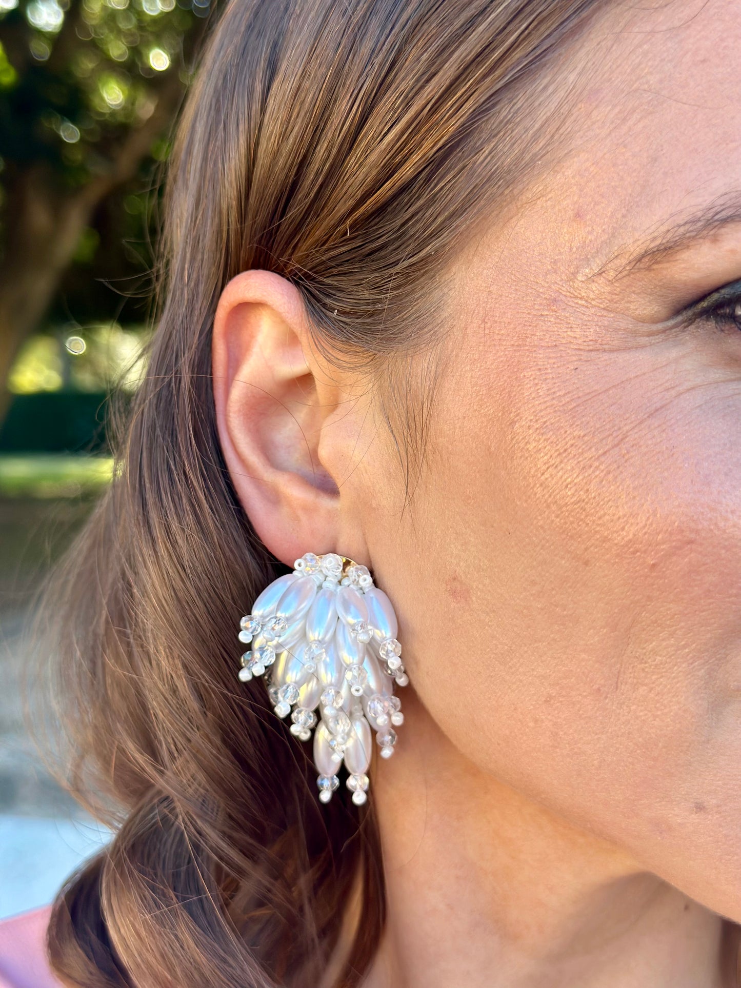 Pendientes Iris Nácar