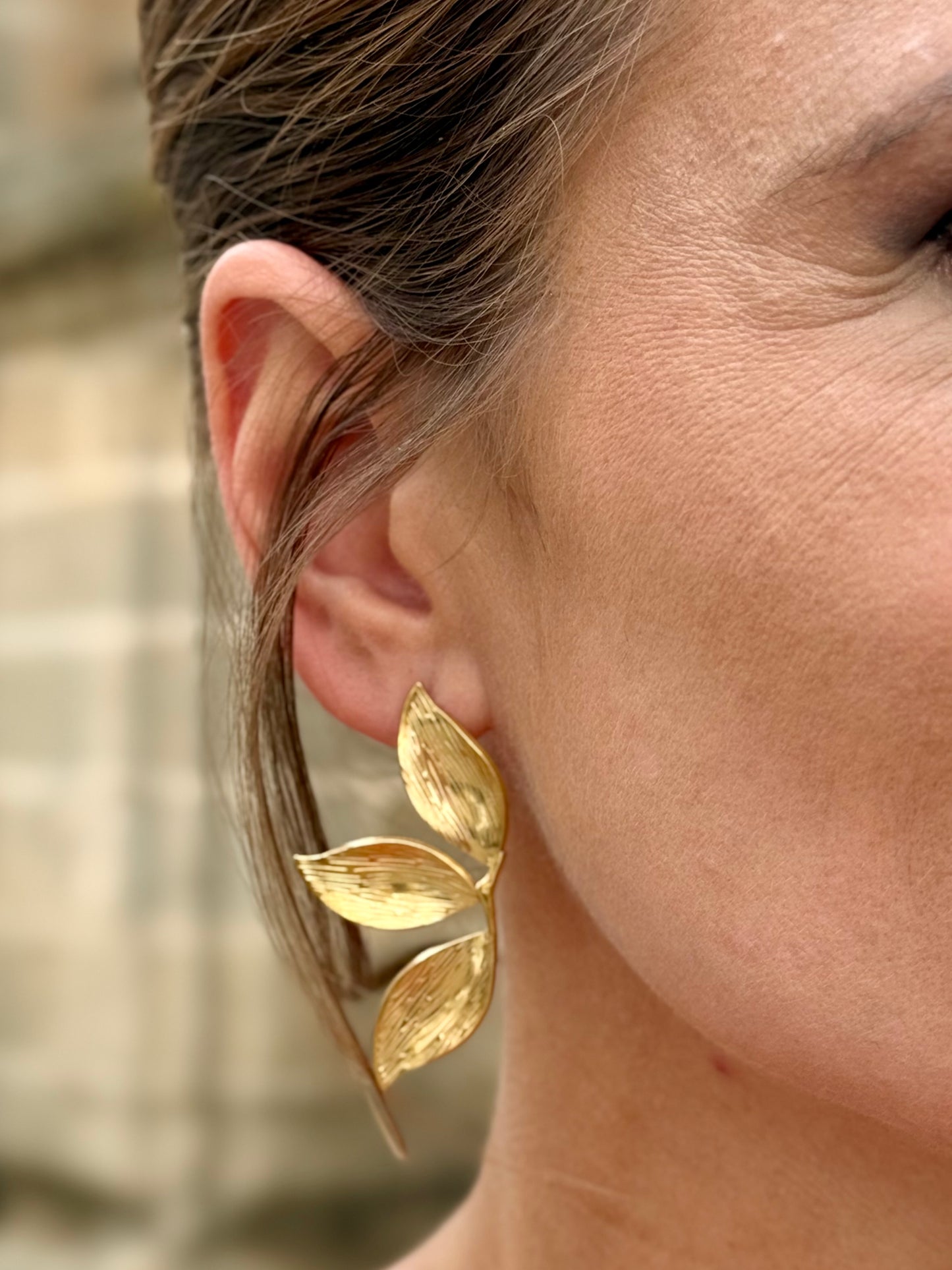Pendientes Guijuelos Dorados