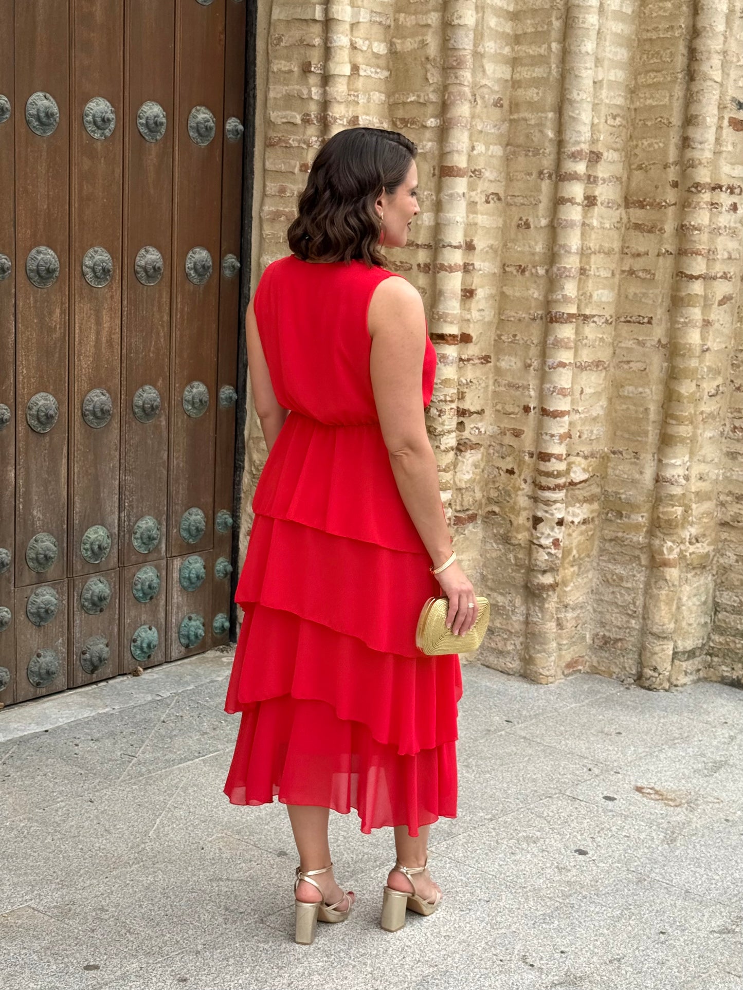 Vestido Naiara Rojo