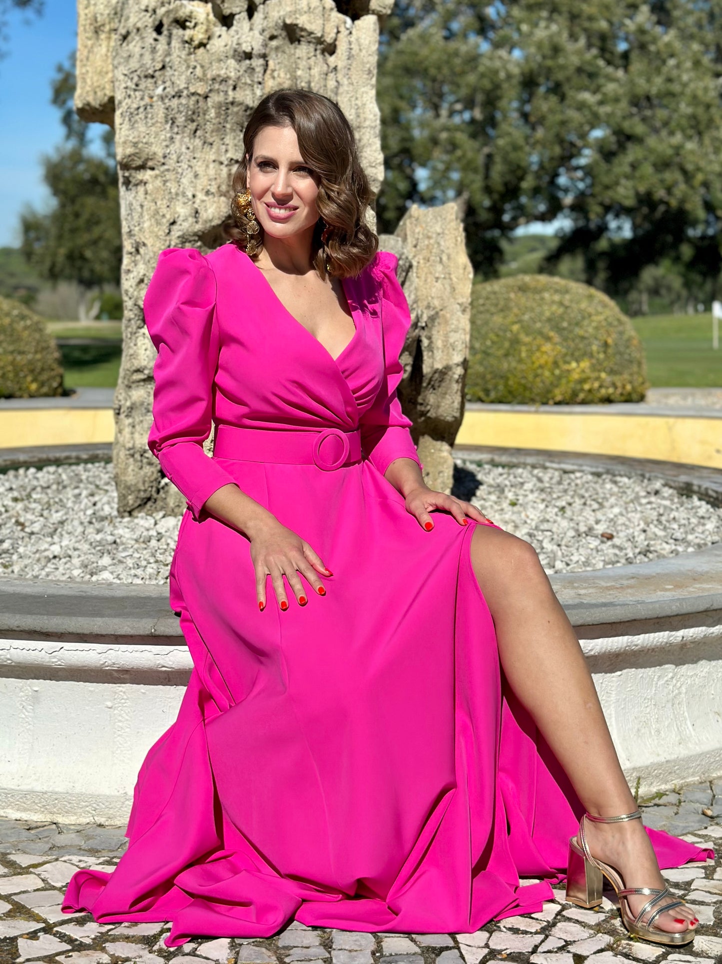 Vestido Chipiona Buganvilla