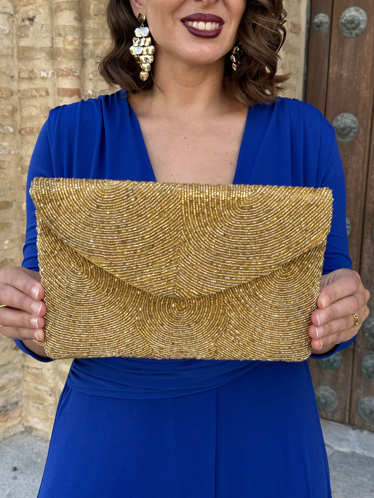 Bolso Elena Dorado