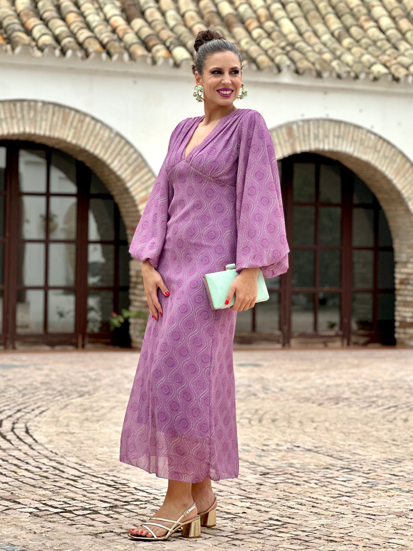 Vestido Bianca Malva
