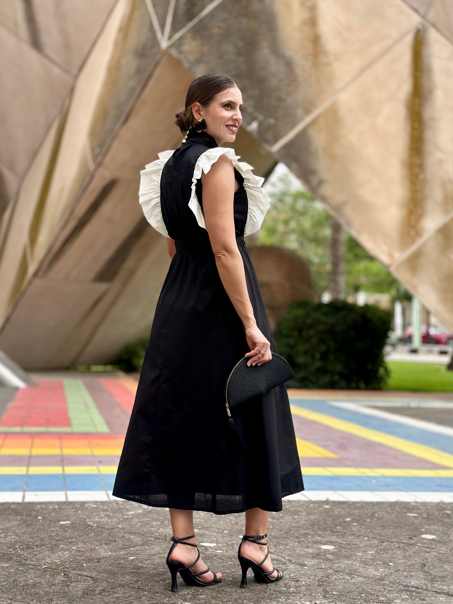 Vestido Almazara Bicolor