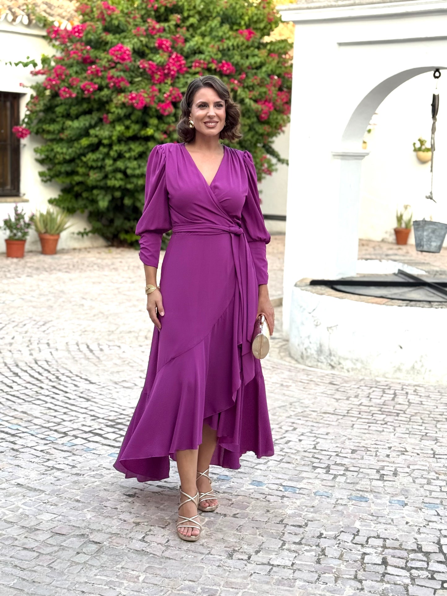 Vestido Isabela Buganvilla