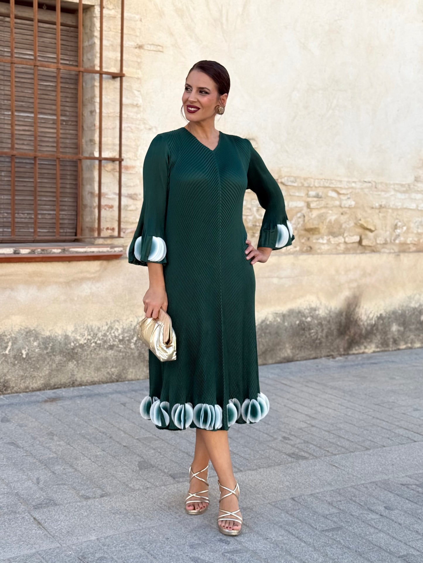 Vestido Alenza Verde