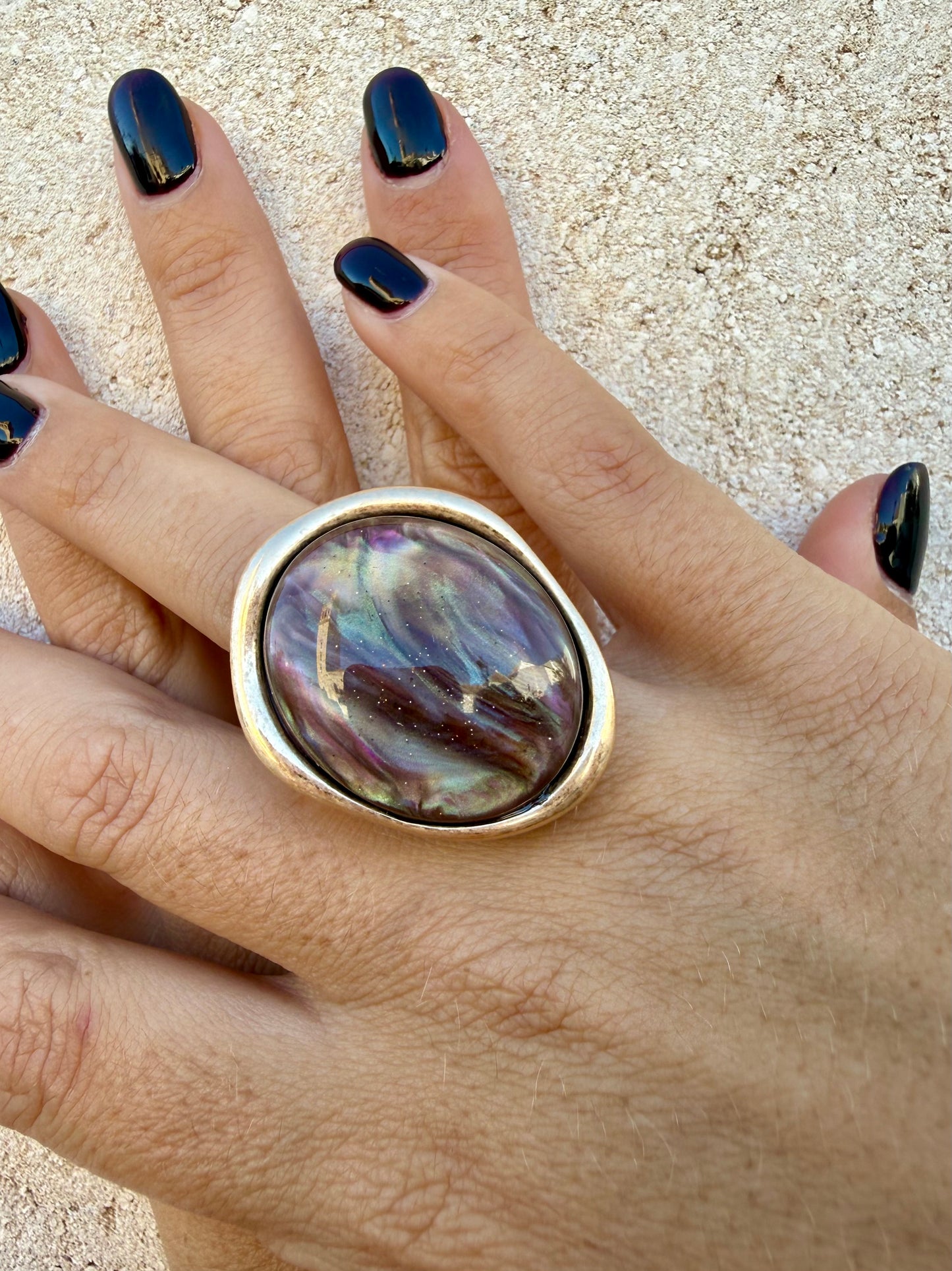 Anillo Galaxia Irisada