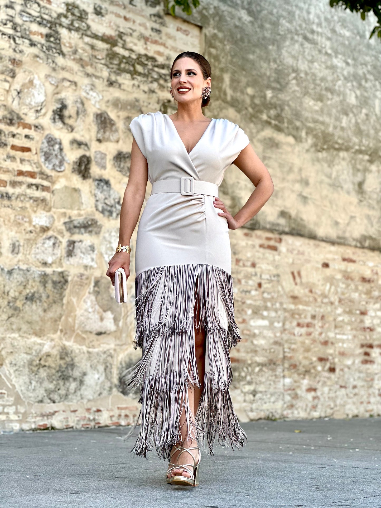 Vestido Sensación Beige