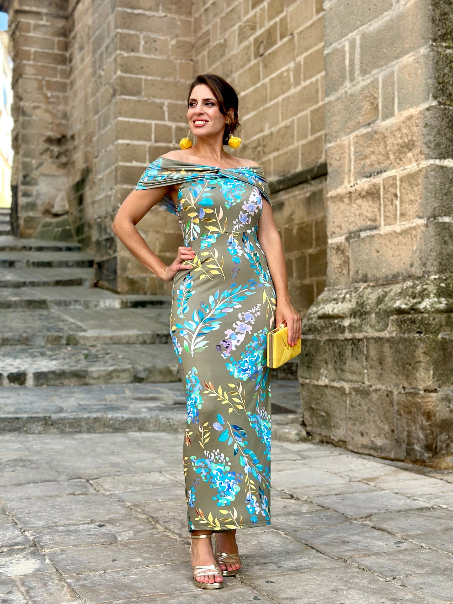 Vestido Vega Kaki