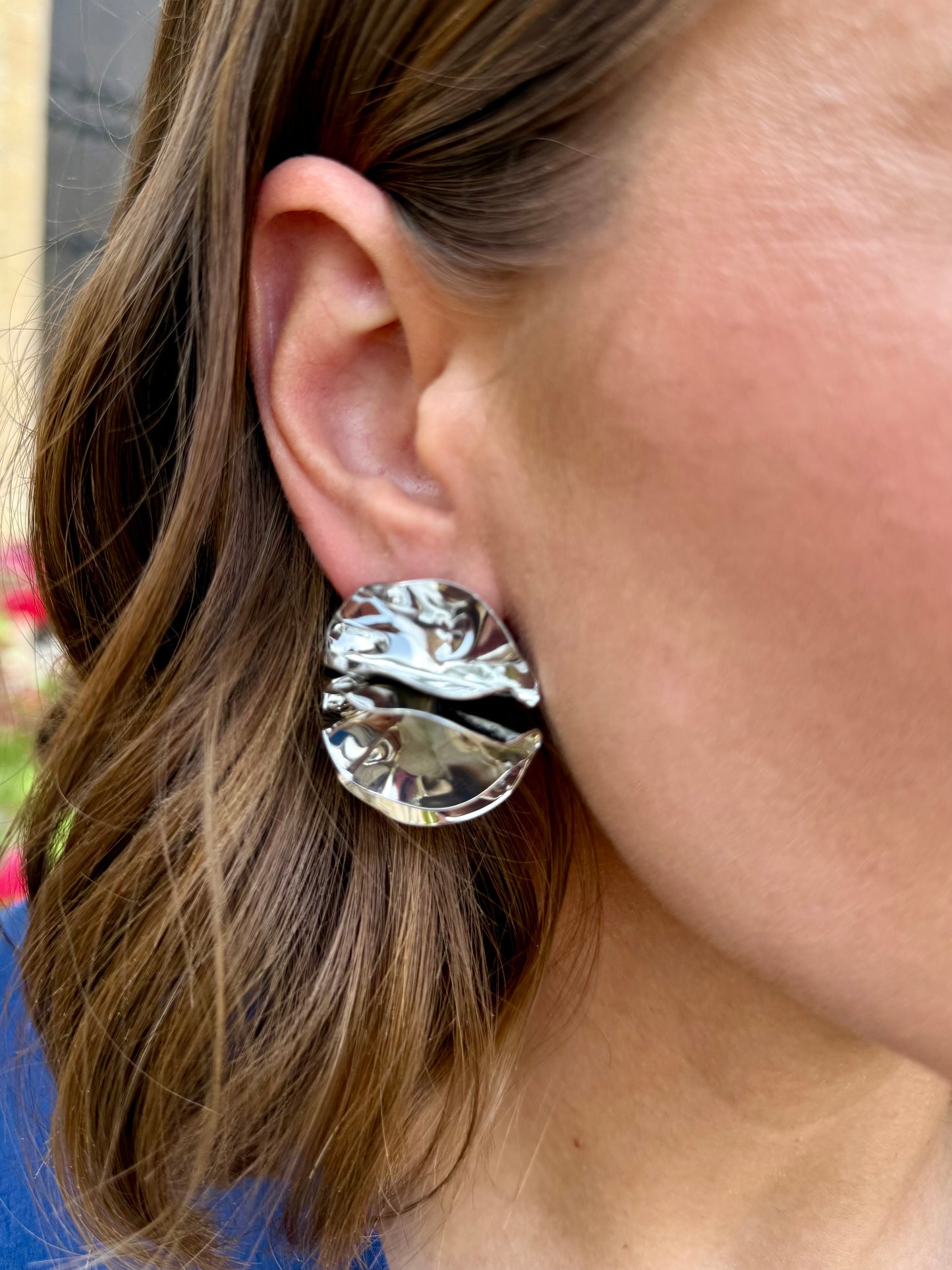 Pendientes Jimena Plata
