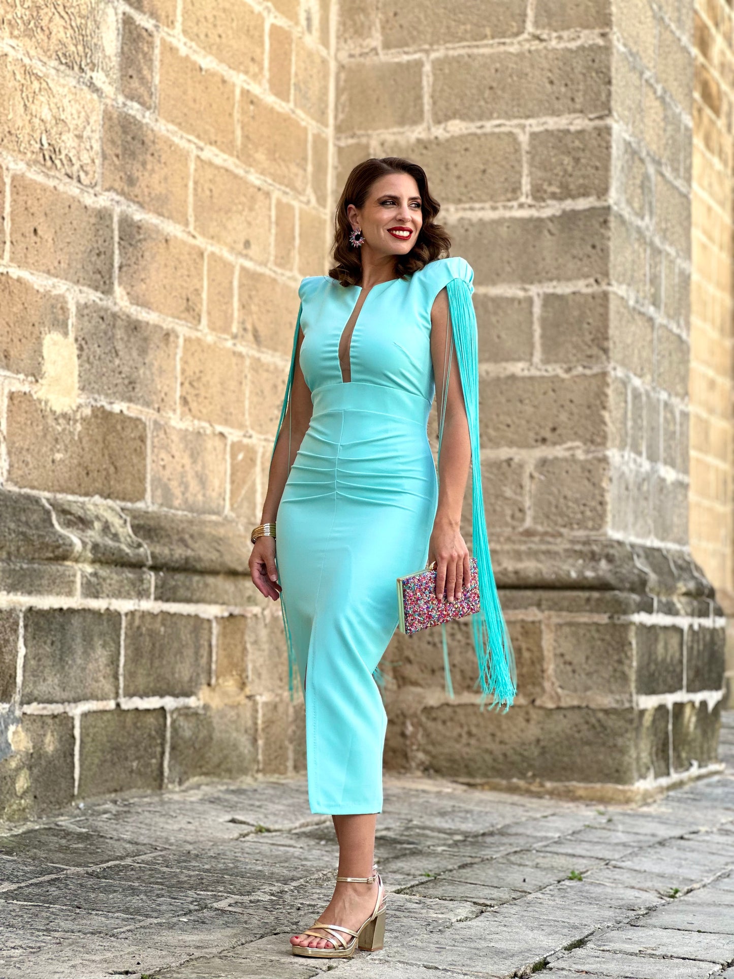 Vestido Brisa Agua Mar
