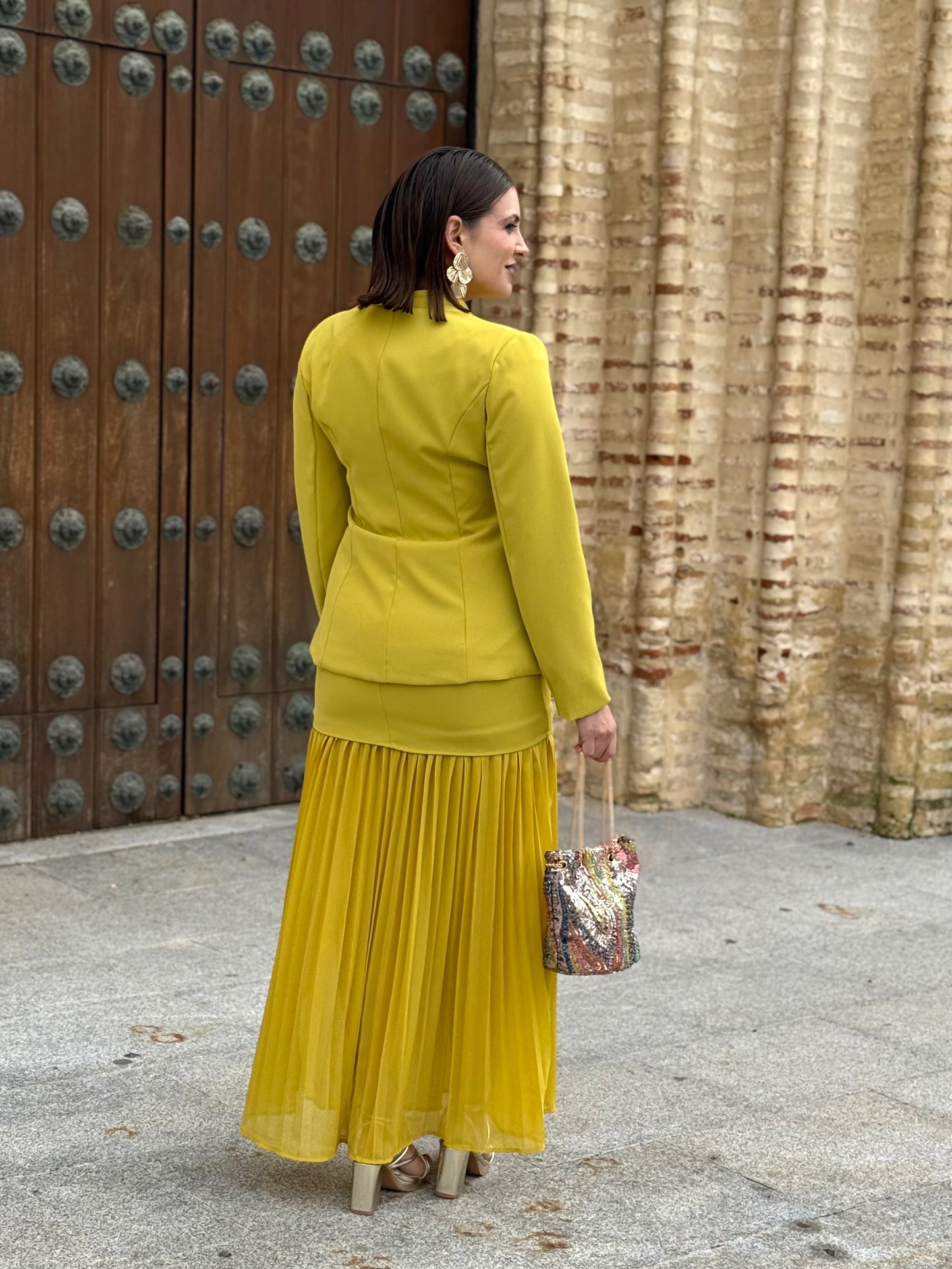 Conjunto Lunaria Amarillo