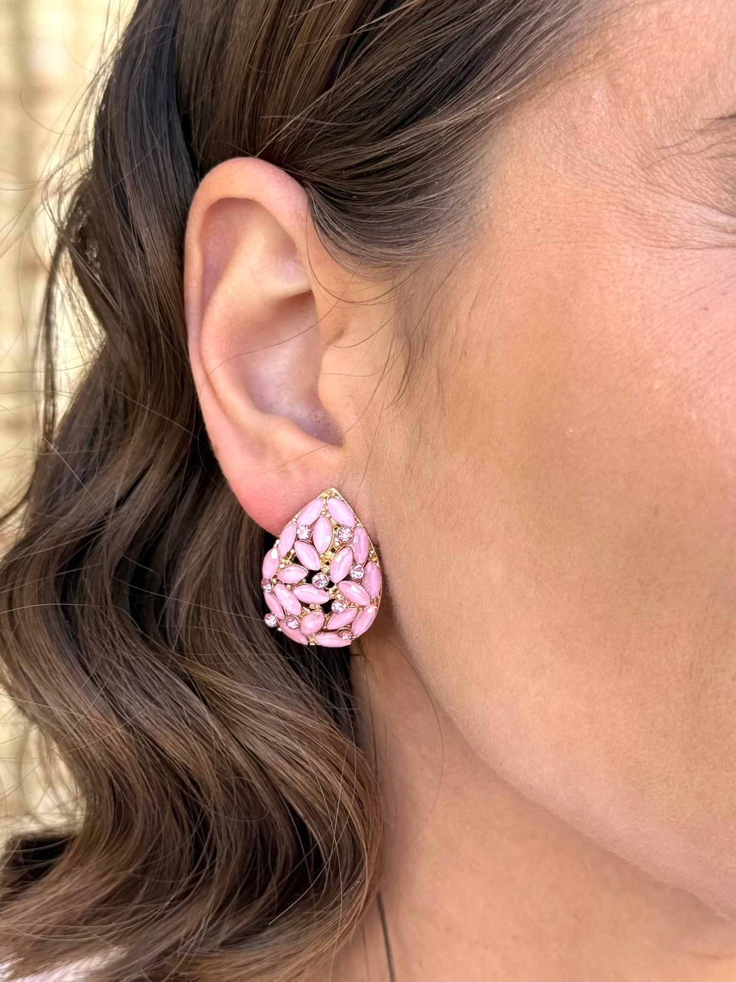 Pendientes Iris Rosa