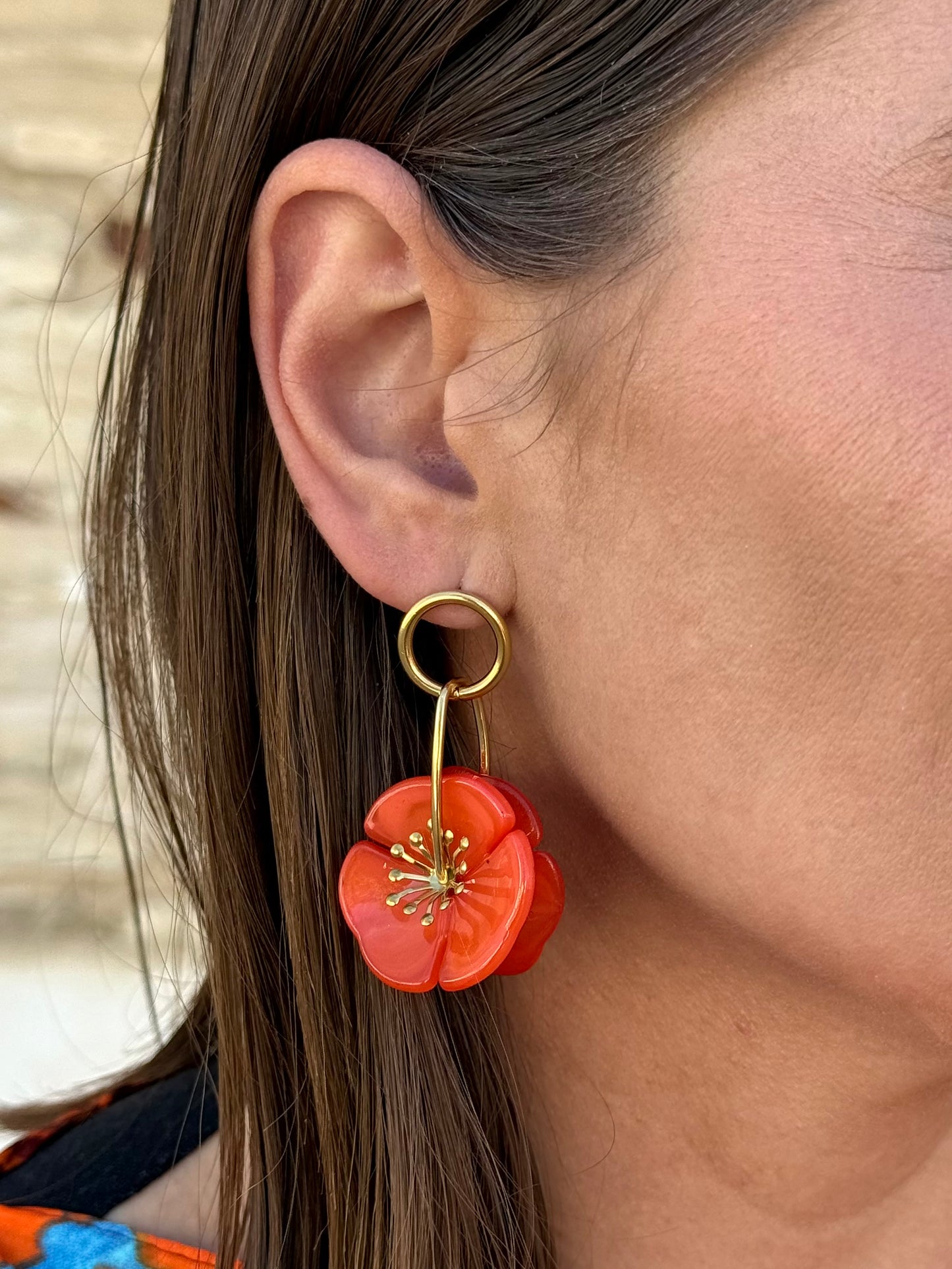 Pendientes Sueño Naranja