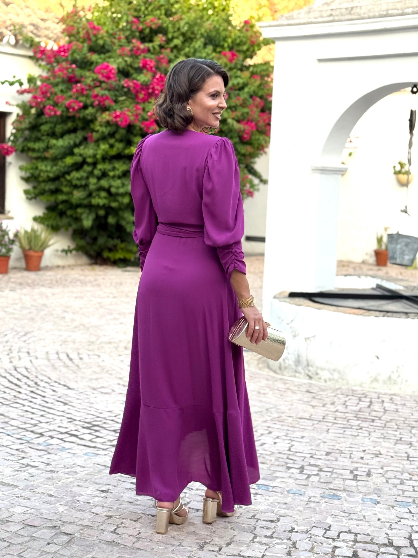 Vestido Isabela Buganvilla